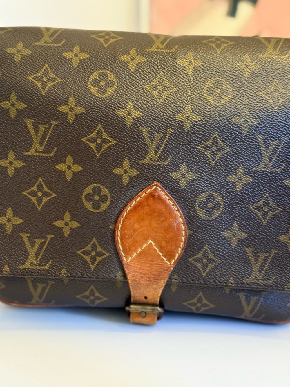 Louis Vuitton Cartouchiere MM  Monogram Crossbody Bag 🌟 - Picture 12 of 15